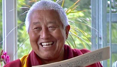 Long Life Prayers for Yongdzin Rinpoche