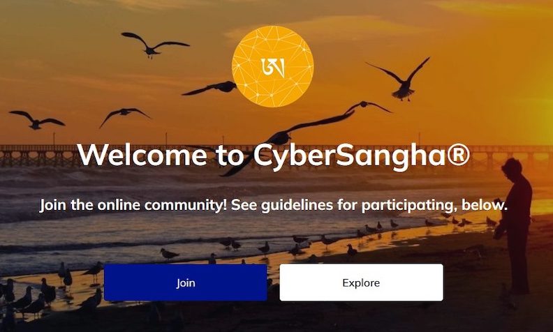 New CyberSangha community app — try it now!